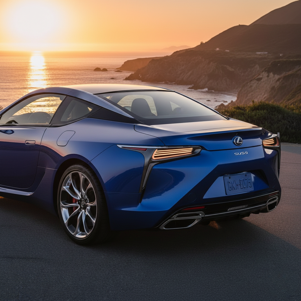 LC 500 Rear